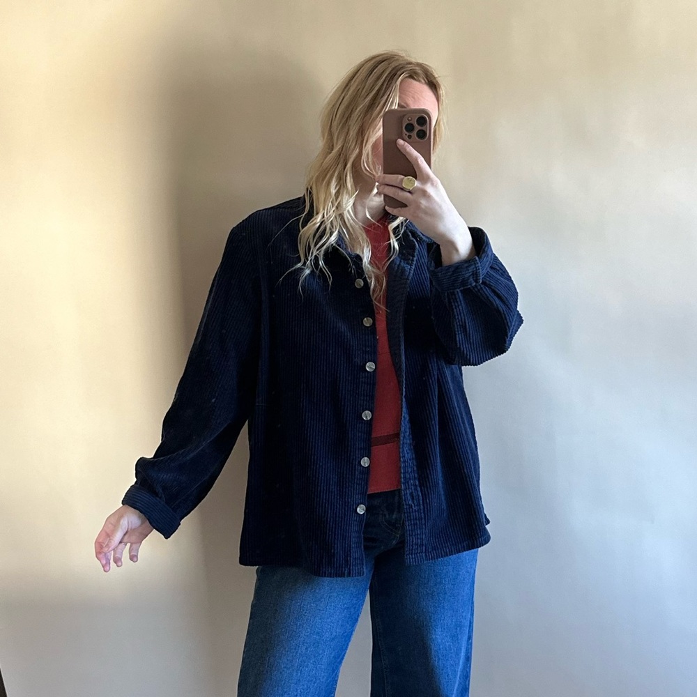 SALE — Wide Wale Corduroy Shacket